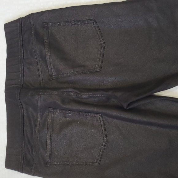 Jen 7 women faux leather pull on pants size 12 - Picture 10 of 13